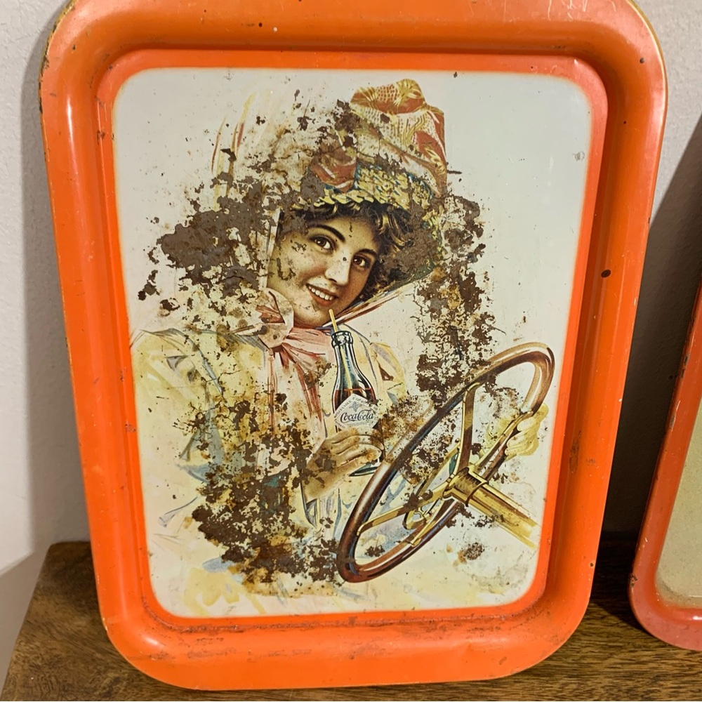 1980s Coca Cola trays - Picture 2 of 7